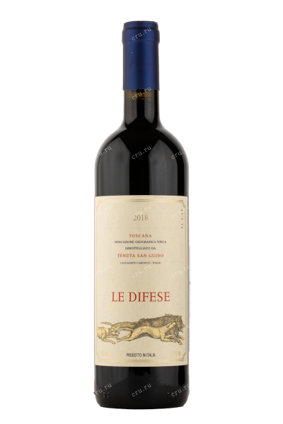 Вино Le Difese Toscana 2019 0.75 л