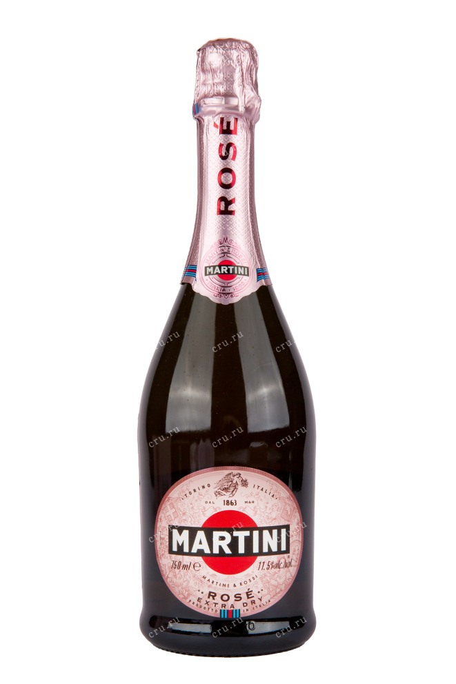 Игристое вино Martini Rose Extra Dry with gift box 0.75 л