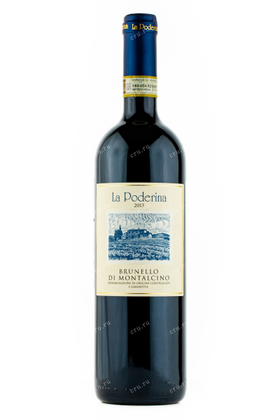 Вино La Poderina Brunello di Montalcino 2013 0.75 л