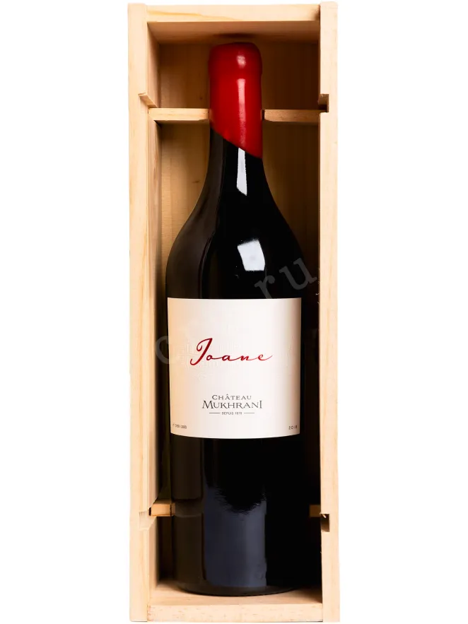 В деревянной коробке Chateau Mukhrani Ioane in gift box 2018 0.75 л