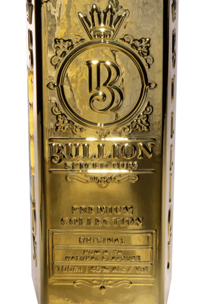 Этикетка Bullion Spiced Original 0.70 л