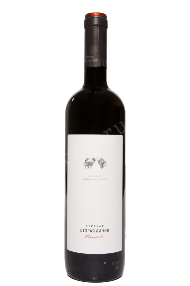 Вино Усадьба Дивноморское Южный Лес Вторая Линия 2024 0.75 л