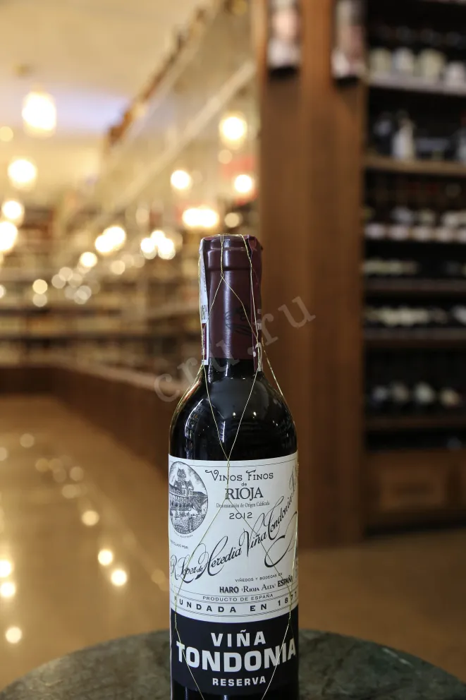 В магазине Крю Профи Vina Tondonia Rezerva Red Dry DOCa Rioja 2012 0.375 л