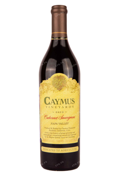 Вино Caymus Vineyards Cabernet Sauvignon 2018 0.75 л