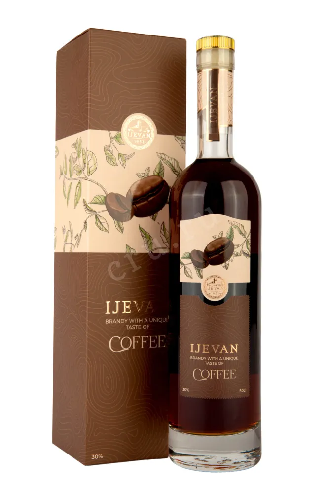 Коньяк Иджеван со вкусом кофе  0.5 л