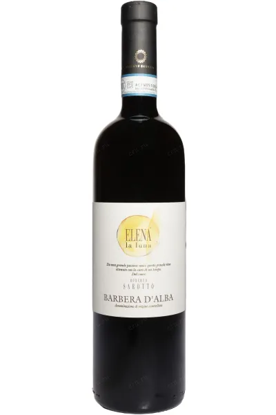 Вино Elena La Luna Barbera d'Alba Roberto Sarotto 2021 0.75 л