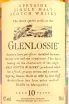 Этикетка Glenlossie 10 years old 0.7 л