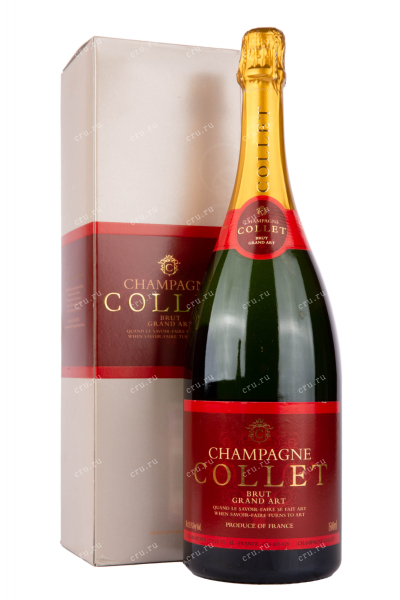 Шампанское Collet Brut Grand Art in gift box  1.5 л