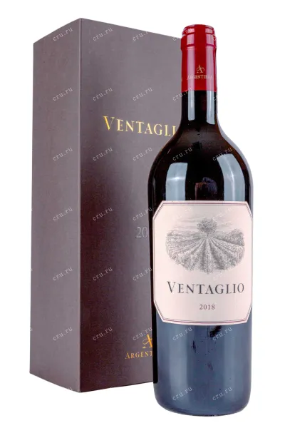 Вино Argentiera Ventaglio Toscana gift box 2018 0.75 л