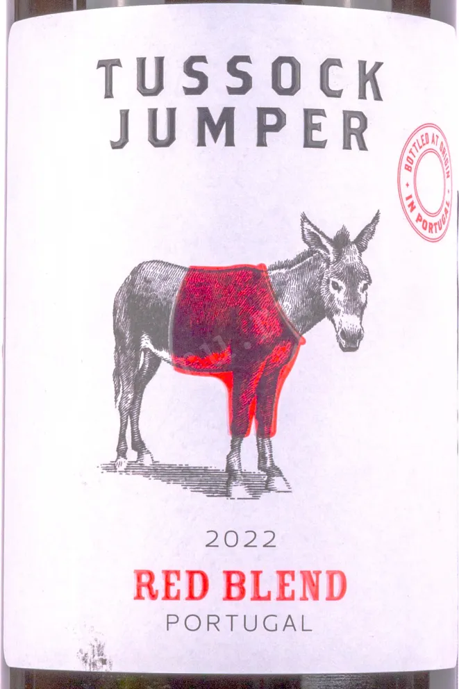 Этикетка Tussock Jumper Touriga Nacionali Aragonez 2022 0.75 л