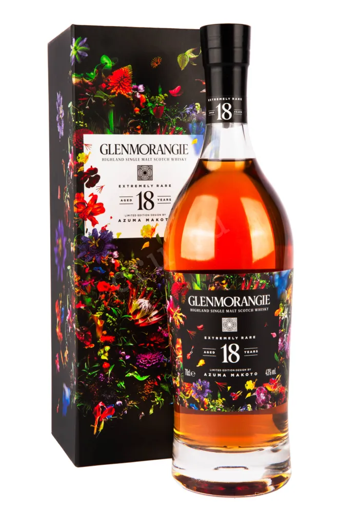 Виски Glenmorangie Extremely Rare 18 Years Old Limited Edition Design by Azuma Makoto