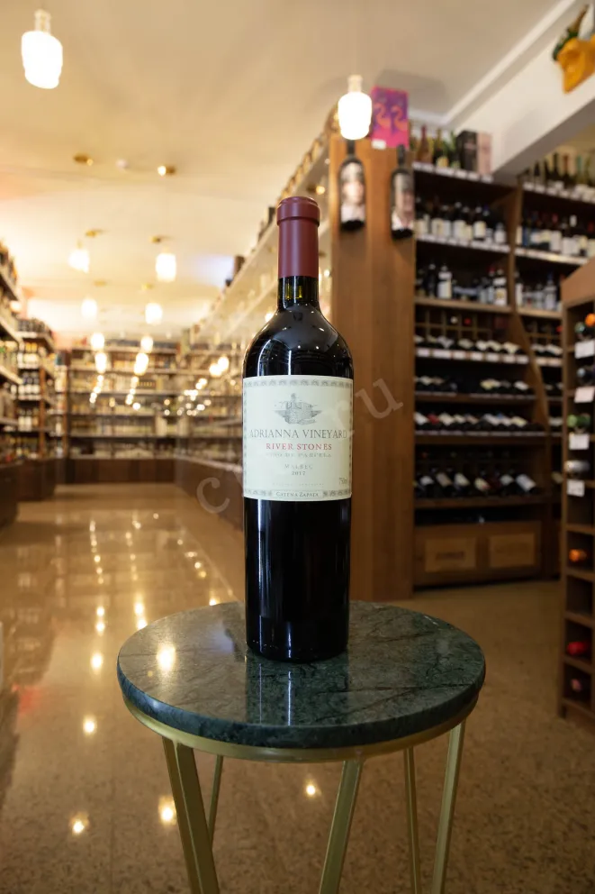 В магазине Крю Профи Catena Zapata River Stones Adrianna Vineyard 2017 0.75 л