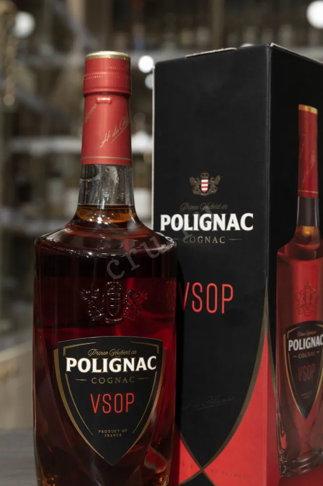 В магазине Крю Профи Prince Hubert de Polignac VSOP in gift box 0.7 л