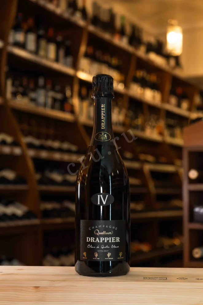 В магазине Крю Профи Drappier Quattuor Blanc de Quatre Blancs Extra Brut 2017 0.75 л