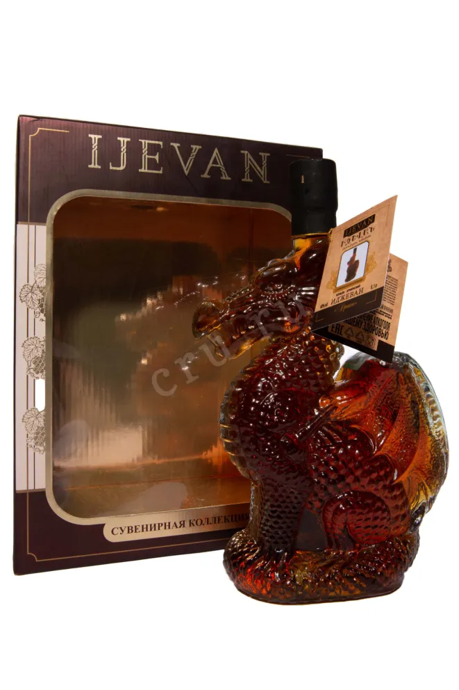 Коньяк Иджеван Дракон 5 лет в подарочной упаковке  0.5 л