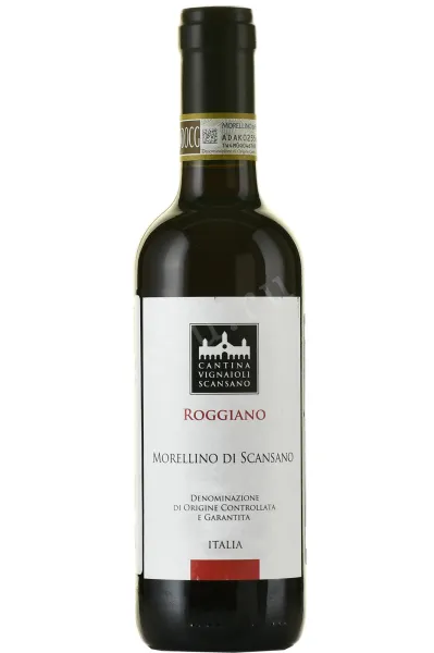 Вино Vignaioli di Scansano Roggiano Morellino di Scansano 2023 0.375 л