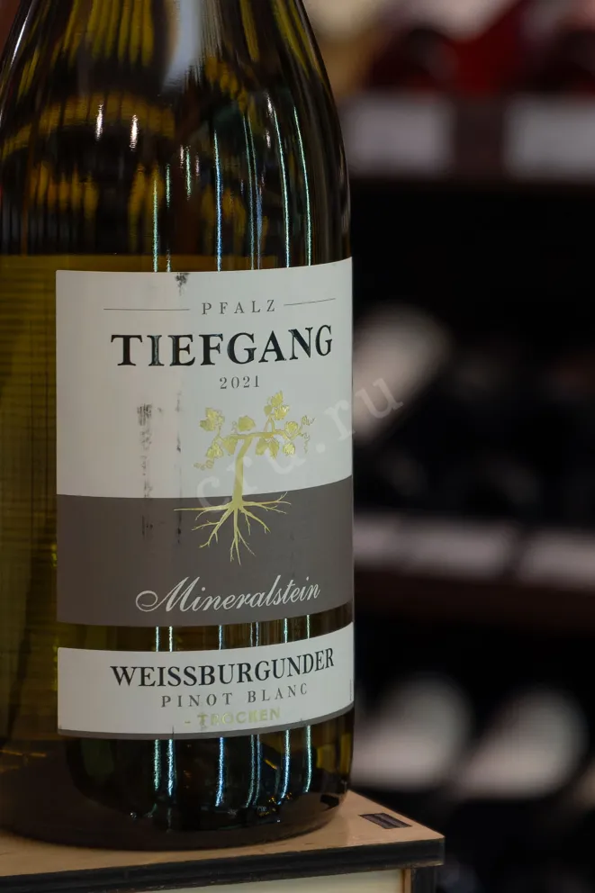 В магазине Крю Профи Tiefgang Weissburgunder Mineralstein 2021 0.75 л