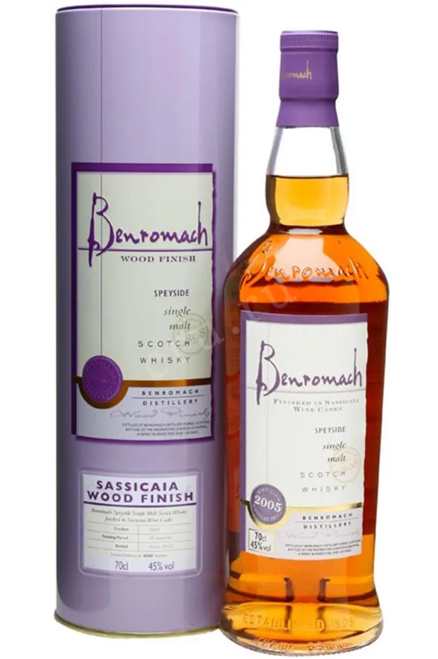 Виски Benromach 28 years in Tube  0.7 л