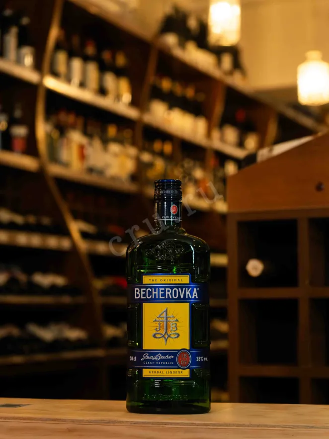В магазине Крю Профи Becherovka 0.5 л