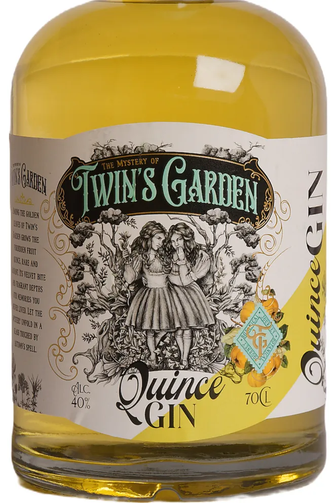 Этикетка Twin's Garden Quince 0.7 л