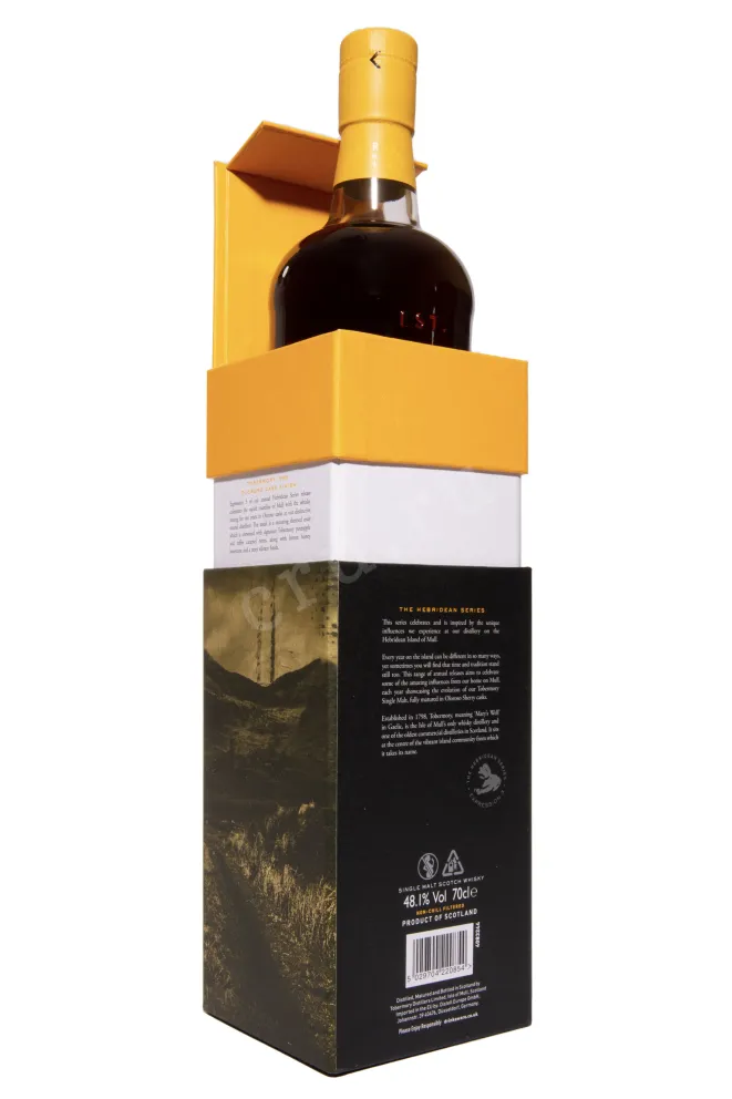 В подарочной коробке Tobermory 25 years Single Malt Oloroso Cask Finish in gift box 0.7 л