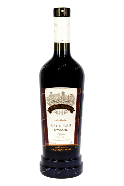 Вино Chateau Gurjaani Saperavi 2012  0.75 л