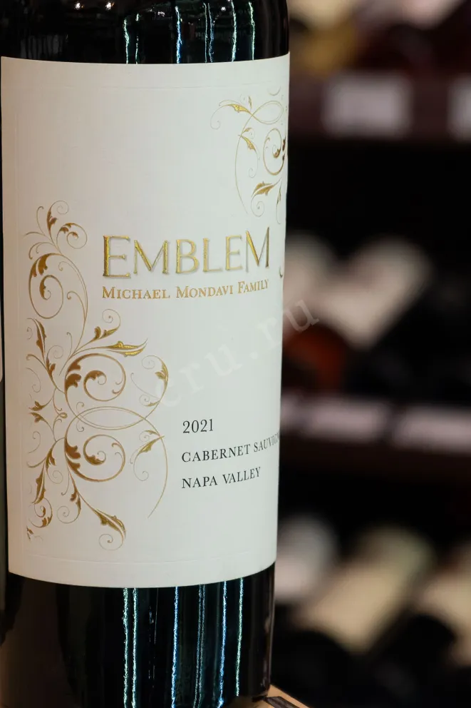 В магазине Крю Профи Michael Mondavi Emblem Cabernet Sauvignon Napa Valley 2021 0.75 л