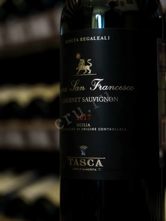 В магазине Крю Профи Tasca d'Almerita Vigna San Francesco Cabernet Sauvignon  2017 0.75 л