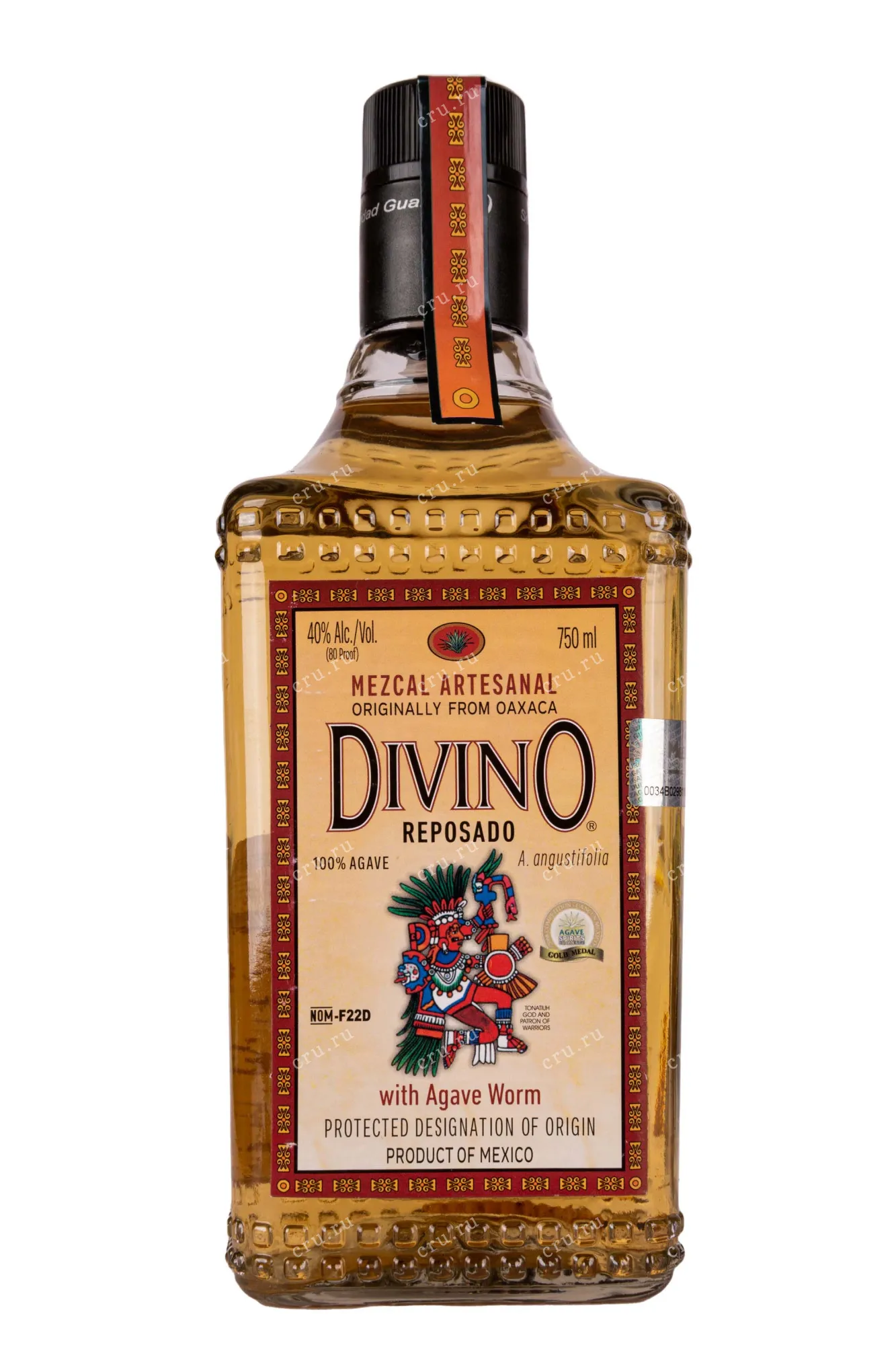 Фото — Мескаль Divino Reposado  0.75 л