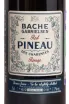Этикетка Bache Gabrielsen Red Pineau des Charentes 2022 0.75 л