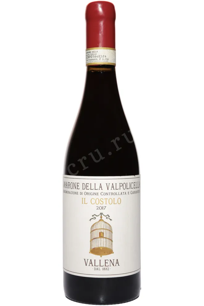 Вино Amarone della Valpolicella Il Costolo Vallena 2017 0.75 л