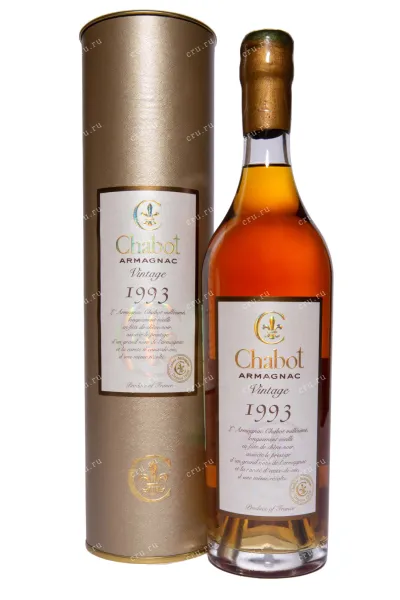 Арманьяк Chabot in tube 1993 0.7 л