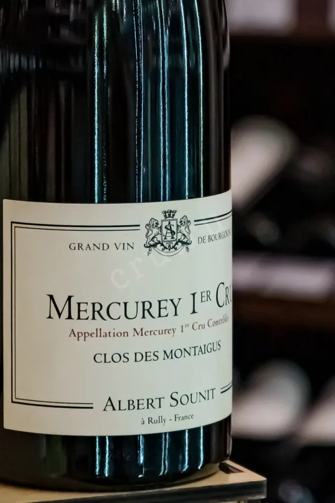 В магазине Крю Профи Albert Sounit Mercurey 1-er Cru Clos Des Montaigus 2021 0.75 л