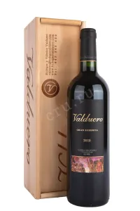 Вино Valduero Gran Reserva Ribera del Duero wooden box 2010 0.75 л