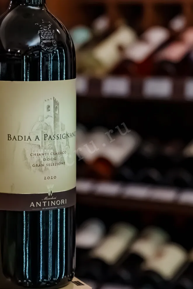 В магазине Крю Профи Antinori Badia A Passignano Chianti Classico DOCG Gran Selezione 2020 0.75 л