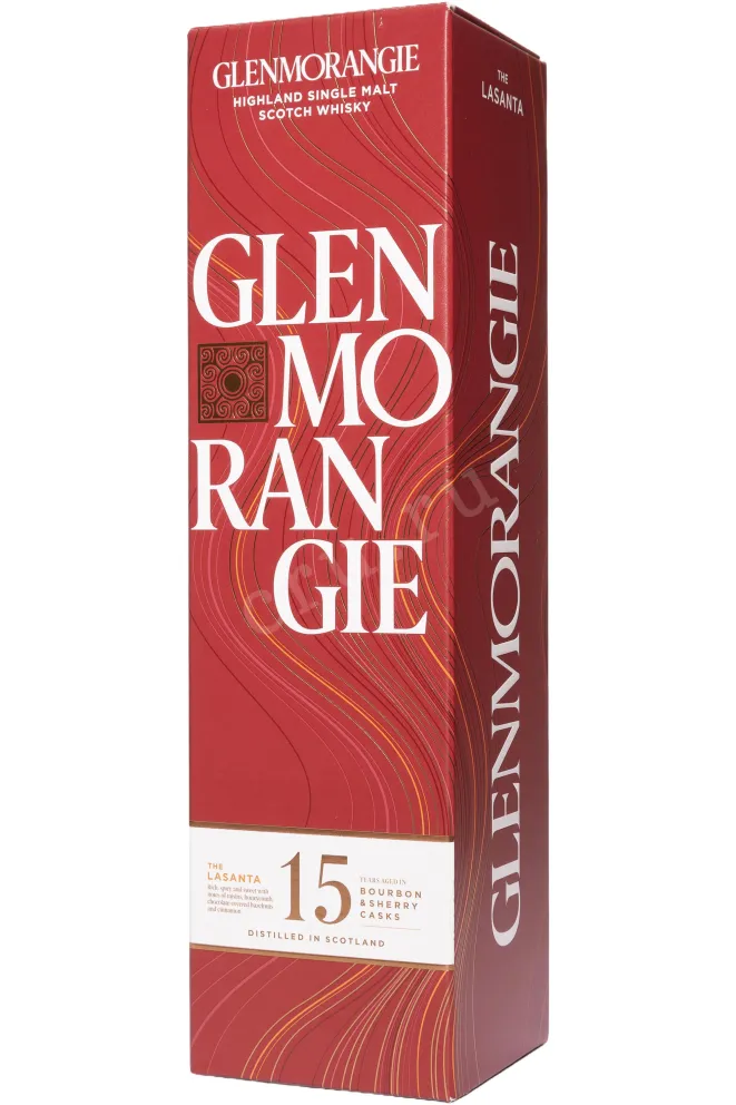 Подарочная коробка Glenmorangie The Lasanta 15 Years Old in gift box 0.7 л