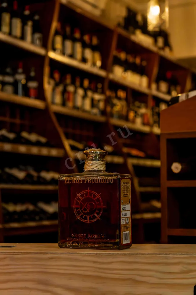 В магазине Крю Профи El Ron Prohibido XO in wooden barrel with 3 glasses 0.7 л