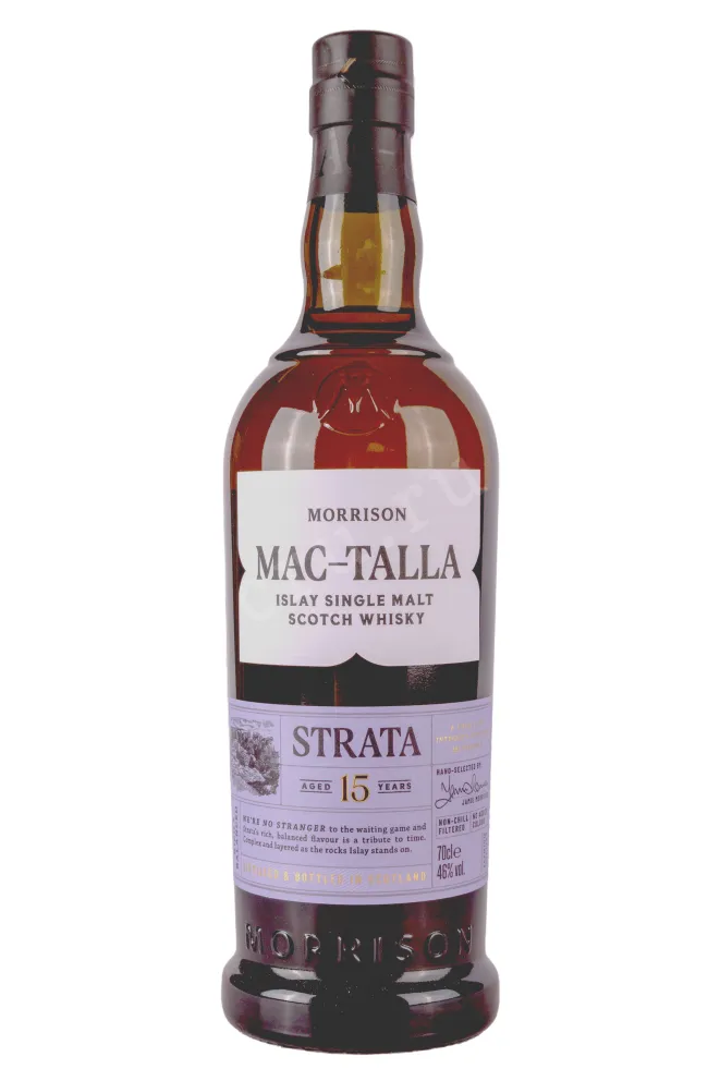Бутылка Mac-Talla Strata 15 years in gift box 0.7 л
