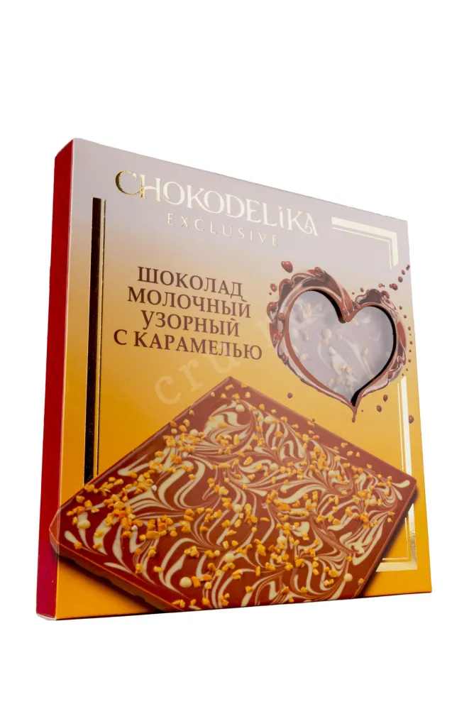 Шоколад Шоколад Чокоделика молочный Узорный с Карамелью 200 г