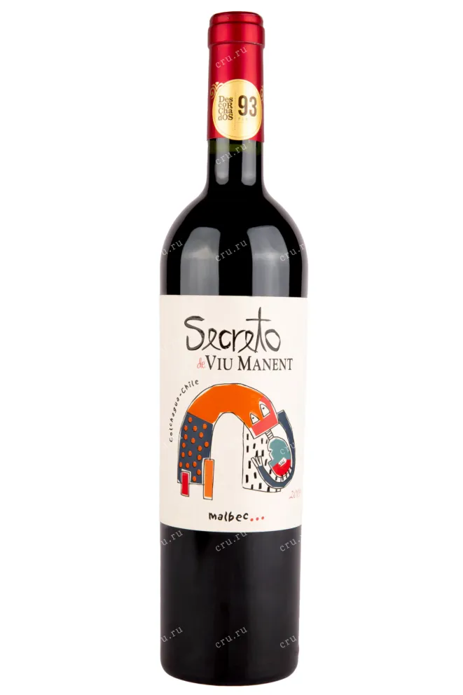 Вино Viu Manent Secreto Malbec 2019 0.75 л