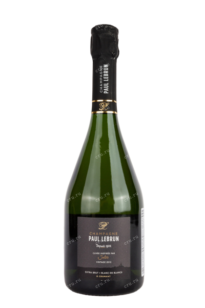 Шампанское Paul Lebrun Jules Blanc De Blancs 2012 0.75 л