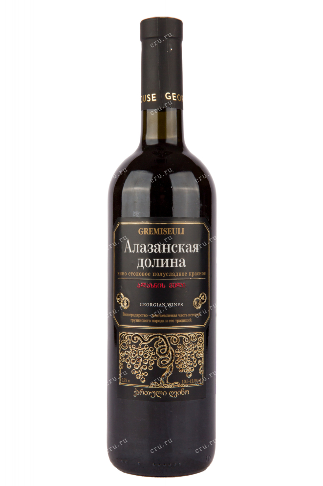 Вино Gremiseuli Alazani Valley Red Semi-Sweet 2019 0.75 л