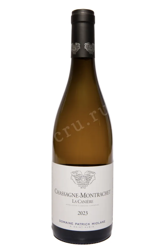 Вино Domaine Patrick Miolane La Caniere Chassagne Montrachet Saint Aubin AOC 2023 0.75 л