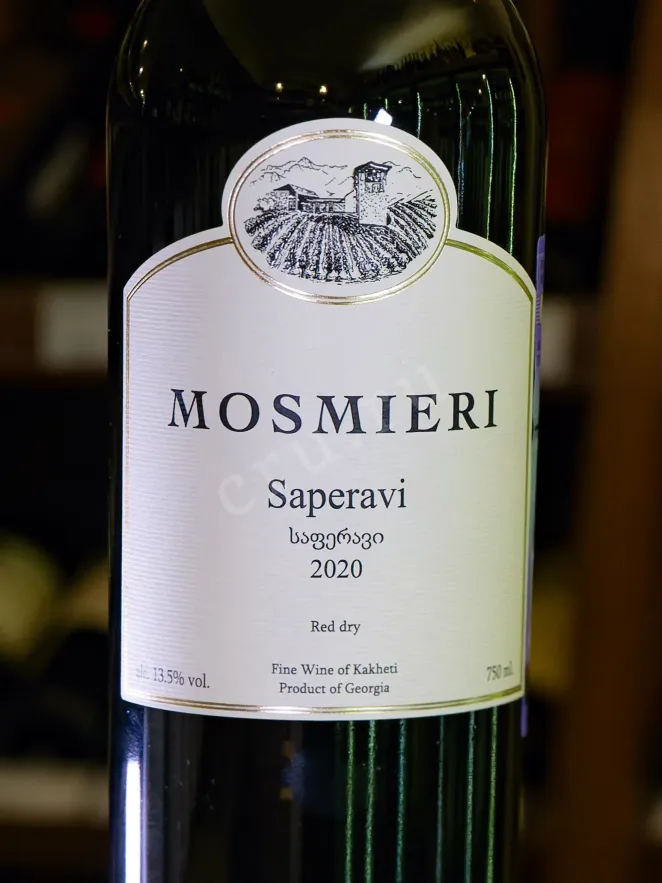В магазине Крю Профи Mosmieri Saperavi 2020 0.75 л