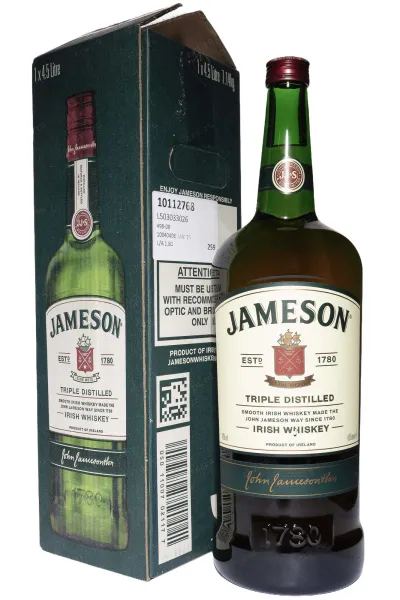 Виски Jameson Triple Distilled in gift box  4.5 л