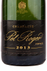 Этикетка игристого вина Pol Roger Brut Vintage 2013 0.75 л