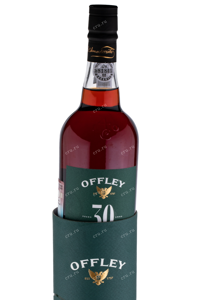 Бутылка в коробке портвейна Оффли 30 лет 0.75 л