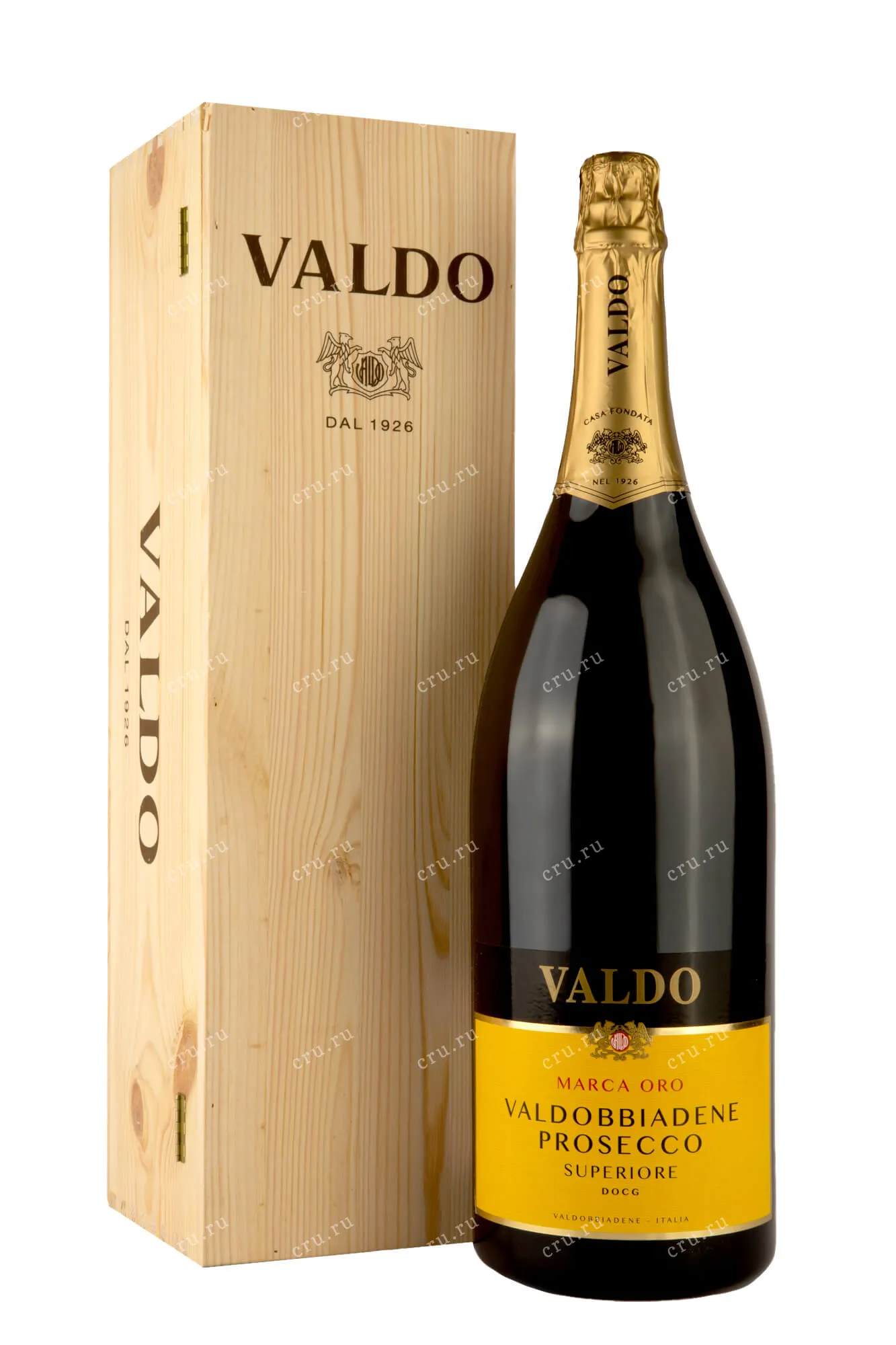 Фото — Игристое вино Prosecco Valdo Marca Oro Valdobbiadene Superiore DOCG 2023 3 л