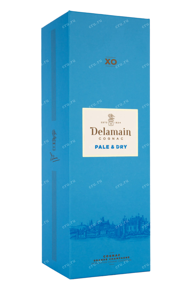 Подарочная коробка Delamain Hrand Champagne Pale and Dry XO 2011 0.5 л