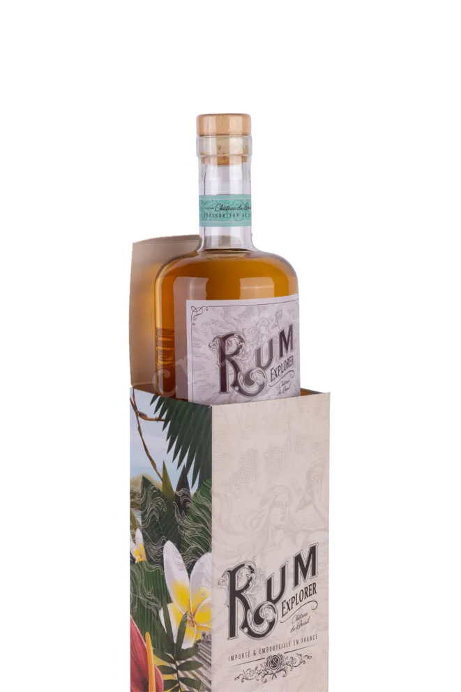 В подарочной коробке  Explorer Barbados 5 Years Old gift box 0.7 л